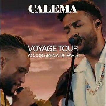 Calema en concert à l'Accor Arena de Paris