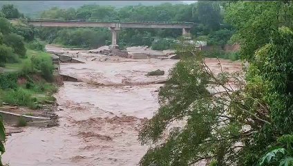 ​Video: Reportan la llegada del turbión a la Angostura y hay temor por riesgo de desborde en El Torno