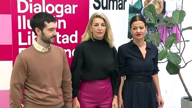 Díaz firma con CCOO y UGT el acuerdo para la subida del SMI a 1.134 euros al mes