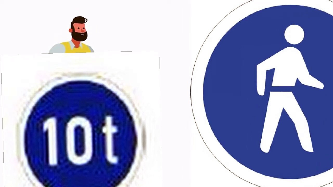 Road Traffic Signs - PART 2 _ COMMAND SIGNS - K53 South Africa (720p)