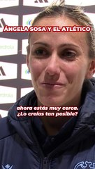 ÁNGELA SOSA: Gol al ATLÉTICO