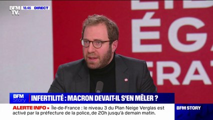 Antoine Armand (Renaissance): "Ce n'est pas une bonne nouvelle pour un pays d'avoir moins d'enfants"