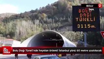 Bolu Dağı Tüneli'nde heyelan önlemi! İstanbul yönü 60 metre uzatılacak