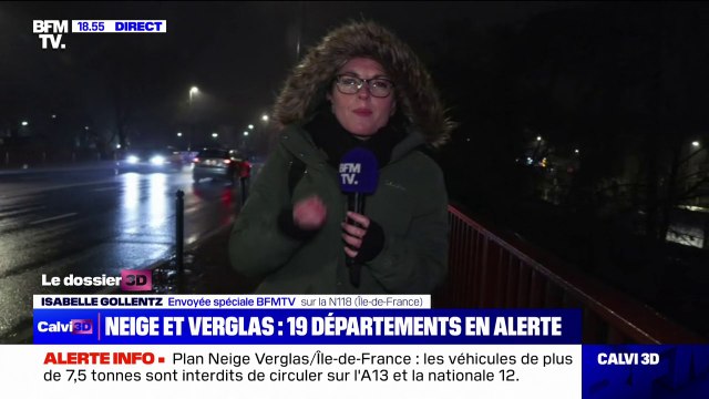 Île-de-France: le niveau 3 du plan neige et verglas activé par la préfecture de police de Paris jusqu'à jeudi matin