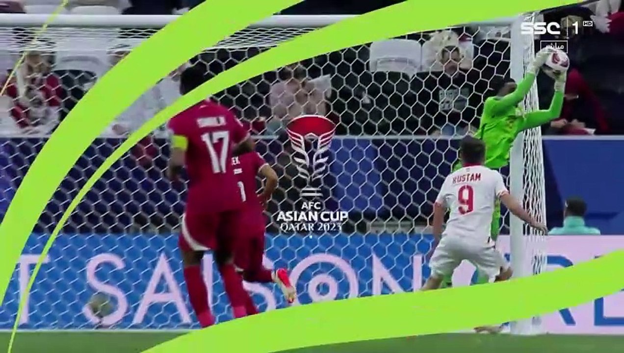 ملخص مباراة طاجيكستان 0 - 1 قطر _ كأس آسيا 2023(720P_HD)