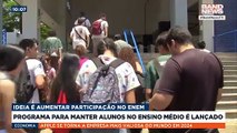 Programa para manter alunos no ensino médio é lançado | BandNews TV
