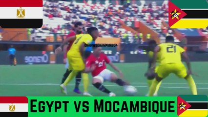 Egypt vs Mocambique Clesio bauque's objective ! Egypt versus Mocambique 1-2 afcon features and Objectives 2024