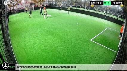 But de Pierre RANGDET - Saint Gobain Football Club