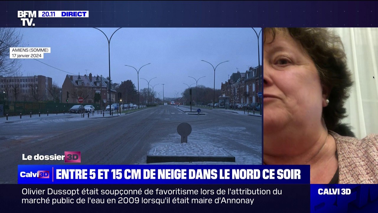Neige: la maire d'Amiens invite les parents "à...