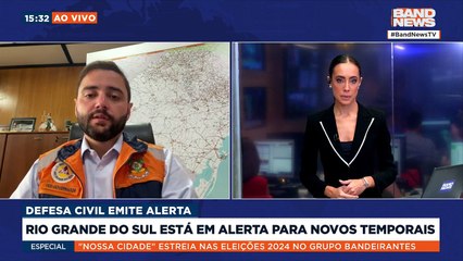 Rio Grande do Sul está em alerta para novos temporais | BandNews TV