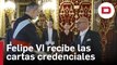 Felipe VI recibe las cartas credenciales de los múltiples nuevos embajadores