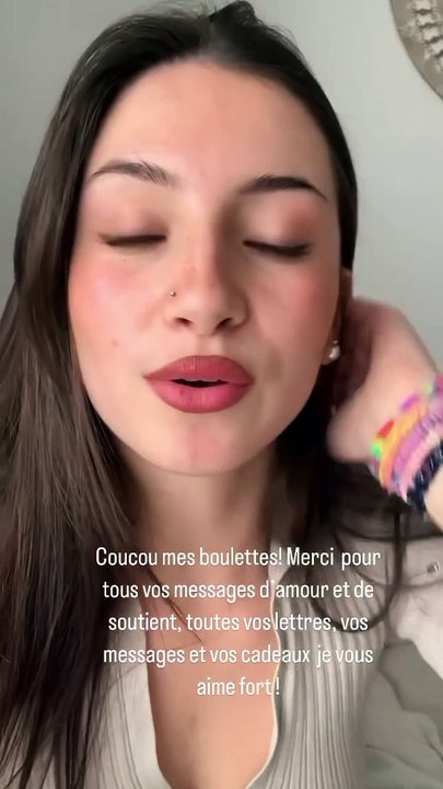 Lénie donne de ses nouvelles après son retour chez elle et son élimination de la "Star Academy". Instagram