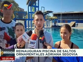 Trujillo| Más de 400 atletas son favorecidos con la recuperación de la Piscina de Salto Ornamentales