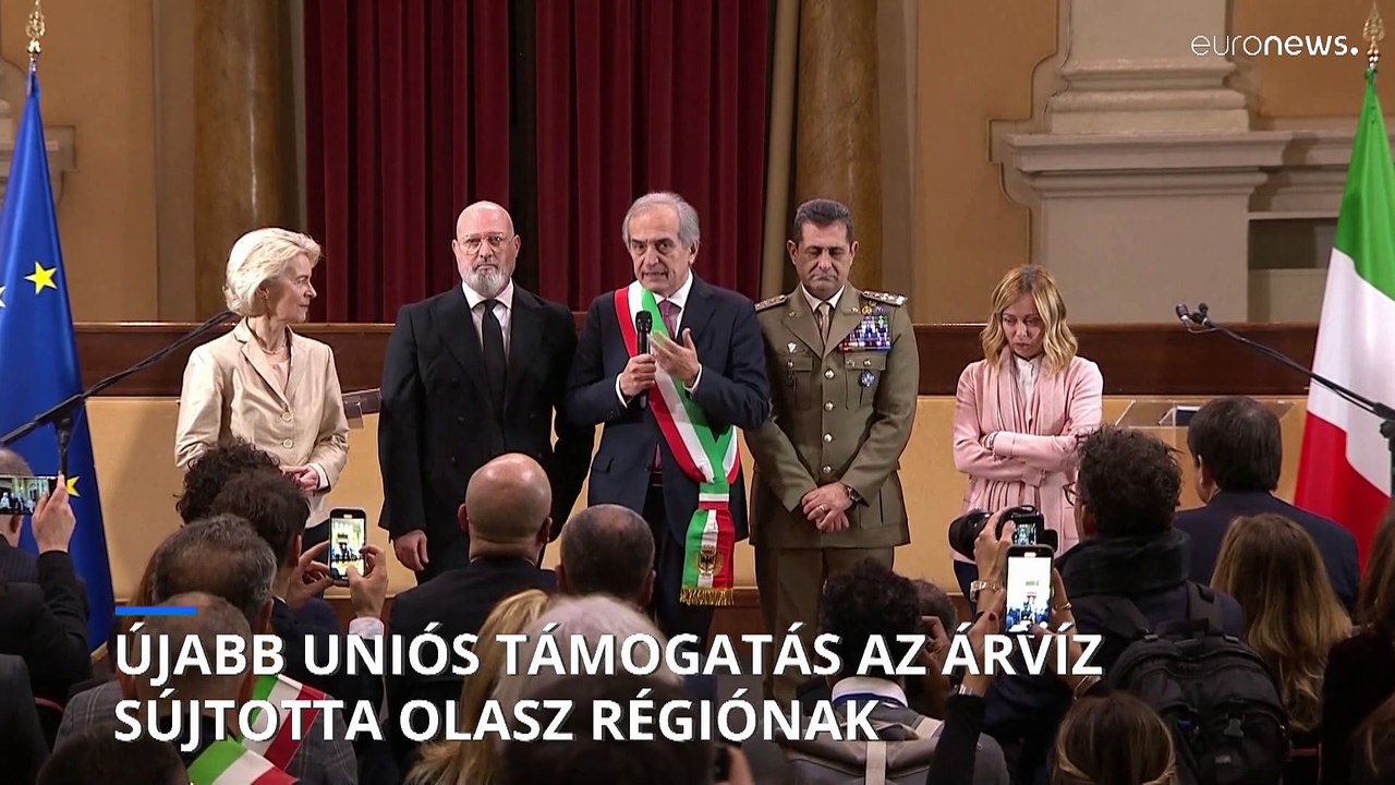 Uniós támogatást kap az árvíz sújtotta olasz régió