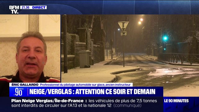 Conduire avec beaucoup de douceur et de progressivité : Les conseils d'Éric Gallardo, professionnel du pilotage automobile sur glace, pour rouler sur la neige