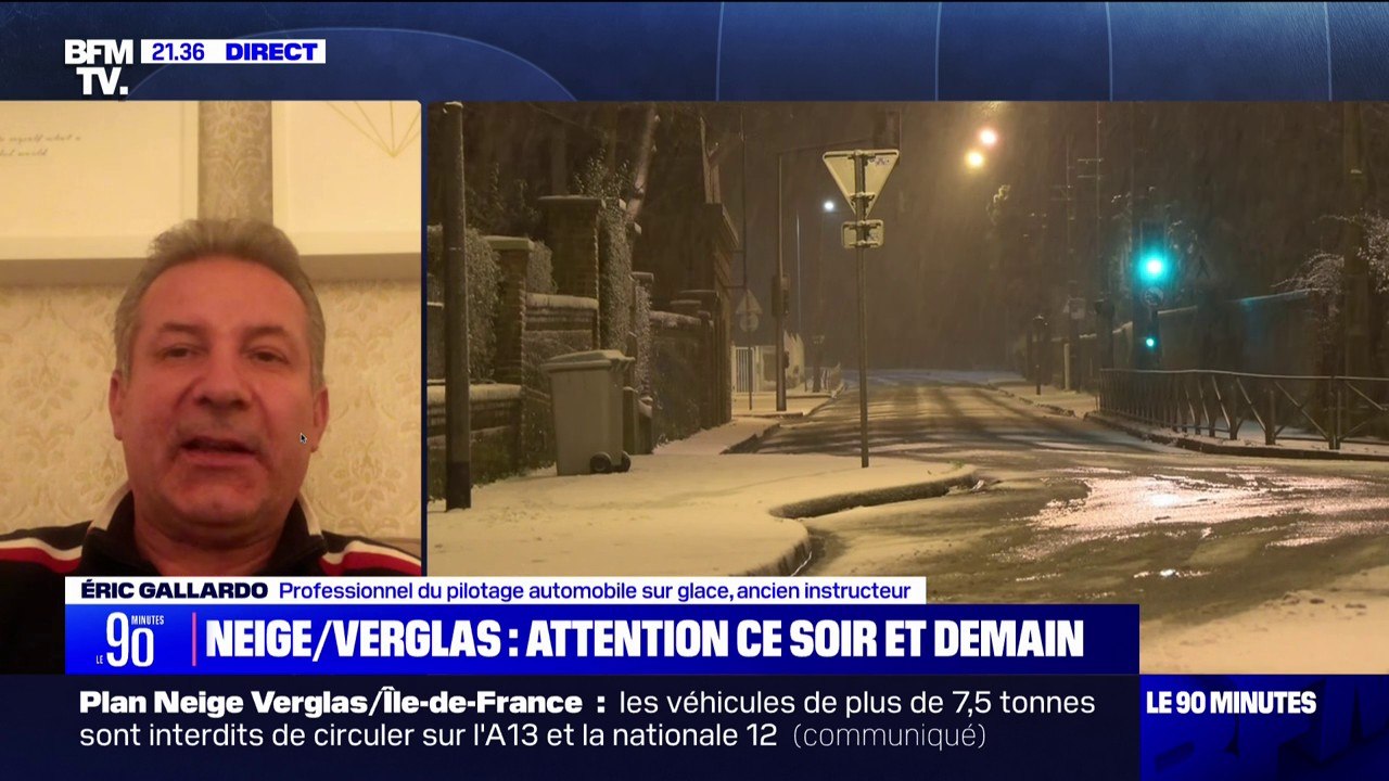 "Conduire avec beaucoup de douceur et de progressivité": Les conseils d'Éric Gallardo, professionnel du pilotage automobile sur glace, pour rouler sur la neige