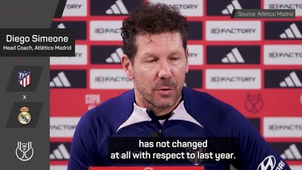 We won't give Real Madrid a guard of honour - Simeone