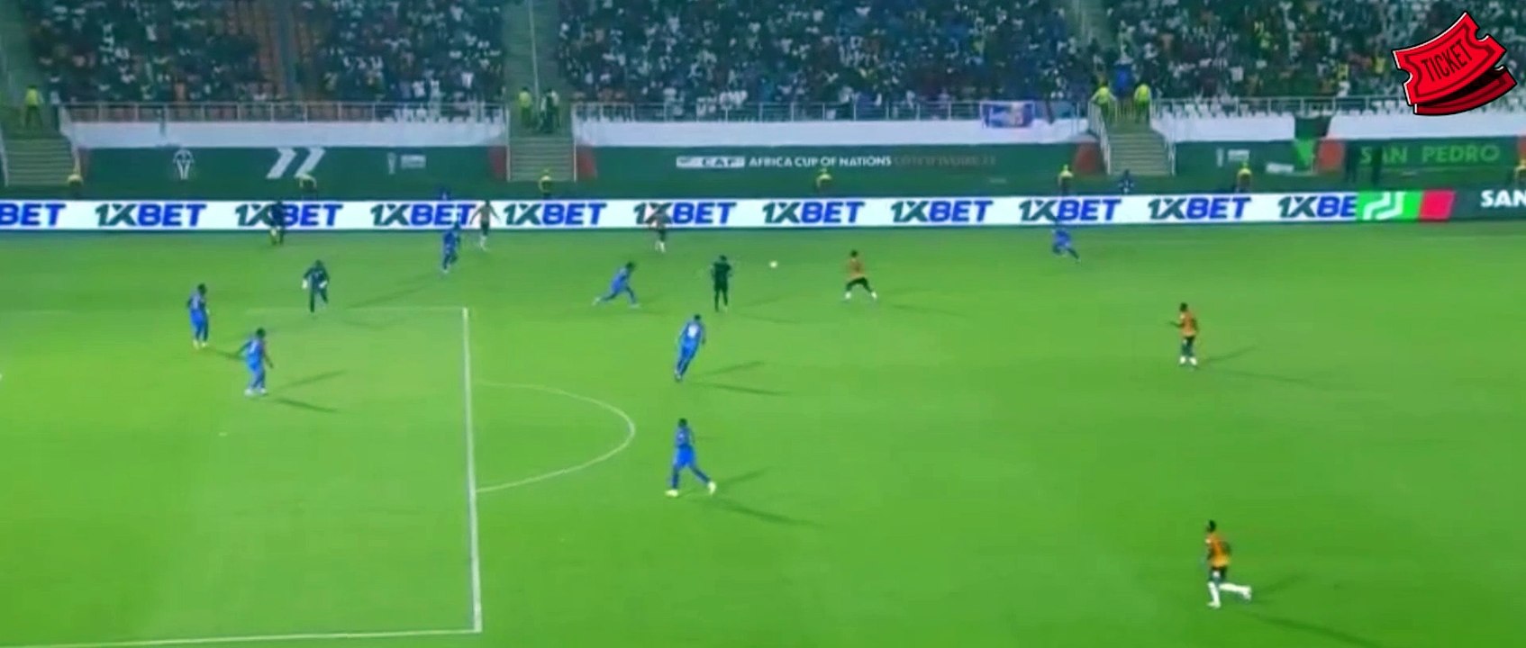 Buts de la Zambie et de la République démocratique du Congo aujourd'hui en Coupe d'Afrique 1-1