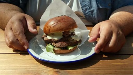 Hamburguesa - Video de archivo