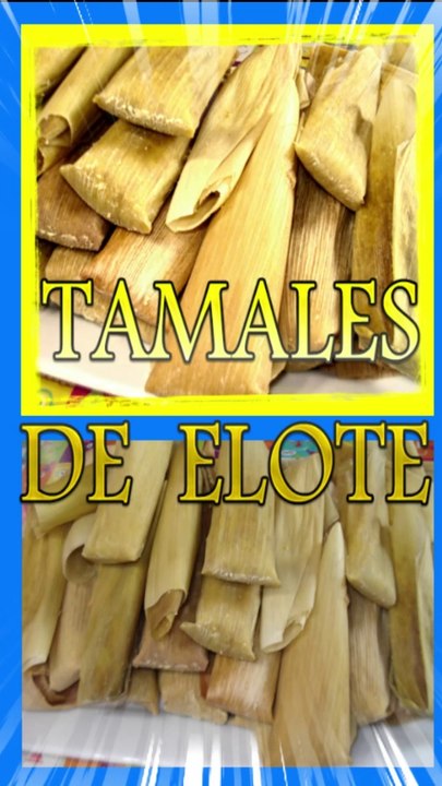 #TAMALES DULCES CON ELOTE VERDE #MEXICO
