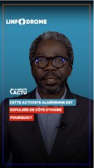 Cette activiste algérienne est expulsée de Côte d'Ivoire