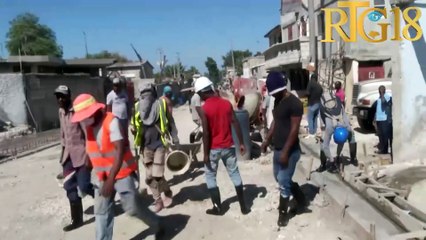 Konstriksyon wout Klèsin 2 ki debouche sou baryè prensipal salon diplomatik ayopò Int T Louverture.