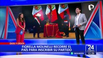 Fiorella Molinelli recorre el país para juntar firmas para su partido político