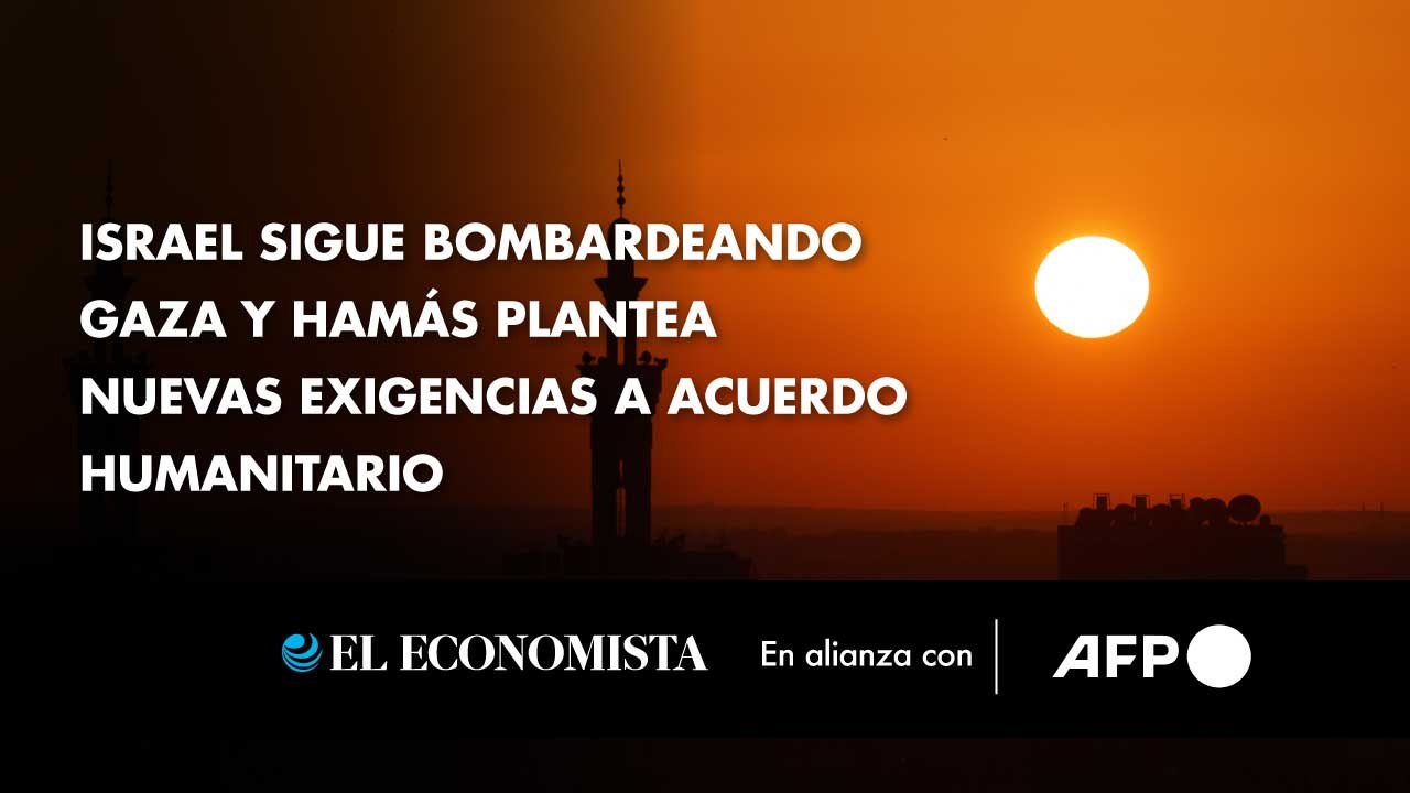 Israel sigue bombardeando Gaza y Hamás plantea nuevas exigencias a acuerdo humanitario