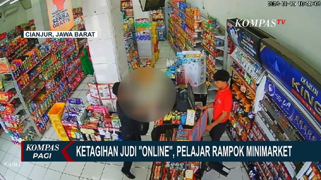 Pelajar di Cianjur Nekat Rampok Minimarket Akibat Ketagihan Judi Online dan Terlilit Utang!