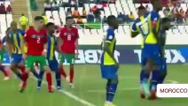 ملخص مباراه المغرب اهداف المغرب وتنزانيا 3-0 امم افريقيا