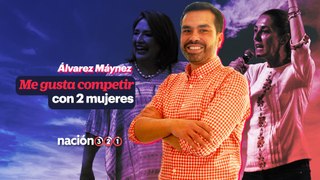 Me gusta competir con 2 mujeres: Álvarez Máynez