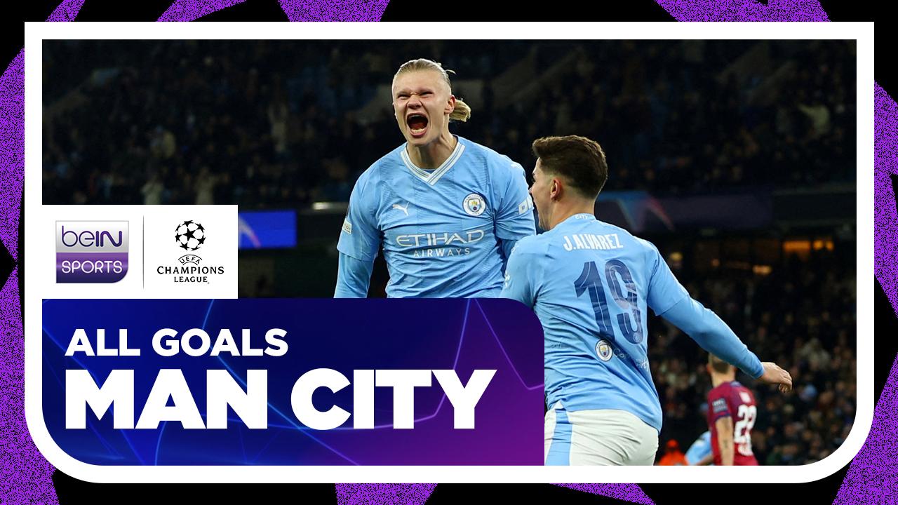 Every Manchester City goal from the UEFA Champions League 23/24 Group Stage!