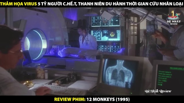 Thanh Niên Du Hành Xuyên Thời Gian Để Cứu Nhân Loại - Review Phim 12 Monkeys 1995