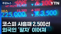 코스피, 2,440대 등락...외국인 5거래일 연속 '팔자' / YTN