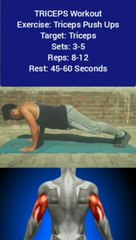 What's the best exercise for TRICEPS at Home? #heermlgangaputra #naturalbodybuilding