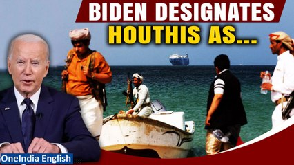 Red Sea Crisis: Biden Designates Houthis Following Fresh Attack on American Ship | Oneindia