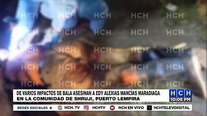 "Mi esposo nunca llegó a almorzar" Mujer lamenta el asesinato de su pareja en Puerto Lempira