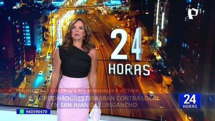 Huacho: reconstruyen el asesinato de dos hermanas en hostal