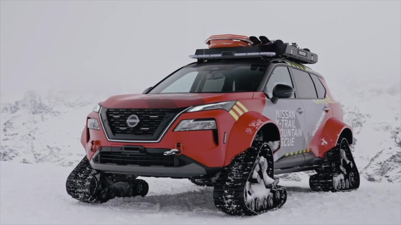 Der Nissan X-Trail Mountain Rescue - Das Design