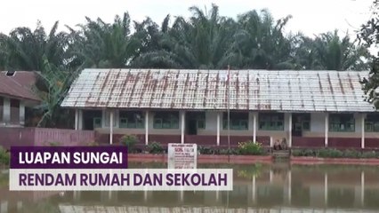 Banjir Bandang di Muarojambi Rendam Rumah dan Sekolah 🏚️