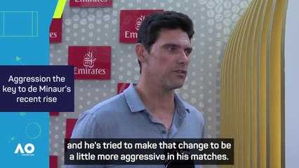 Aggression the key to de Minaur's rise, says Philippoussis