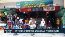 Petugas Imunisasi di Surabaya Jemput Bola Vaksinasi Polio pada Anak-Anak