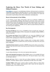 Astute Connect_Exploring the Brave New World of Gene Editing and Ethical Frontiers
