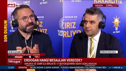 Optimar Araştırma Bşk. Hilmi Daşdemir gündemi değerlendirdi
