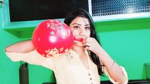 Blowing animals print balloons /royal khushi e #royalkhushi #royalkhushiivlogs