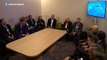 Sánchez se reúne en Davos con los empresarios del IBEX