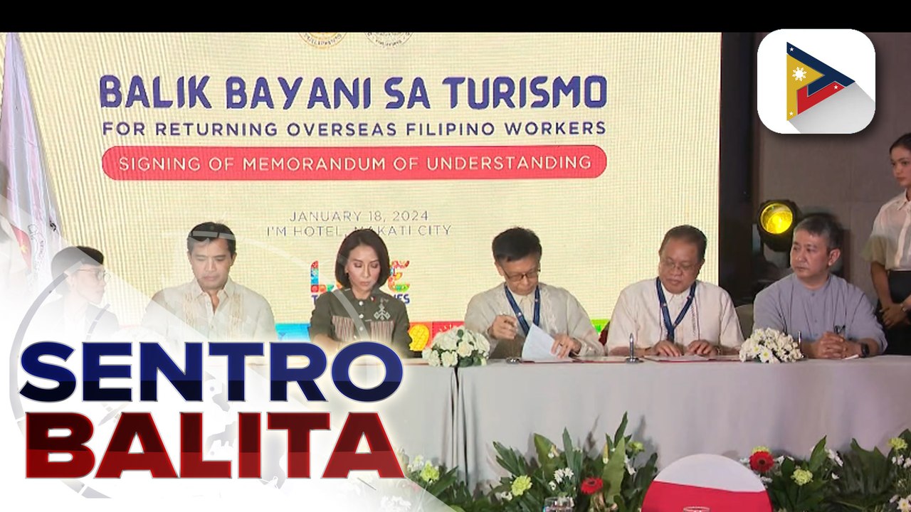 DMW at DOT, lumagda sa isang kasunduan para sa pagbibigay ng trabaho sa mga OFW na piniling manatili na lang sa bansa