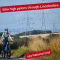 National Grid 50m pylon proposals for Lincolnshire