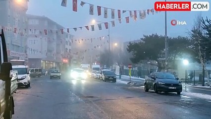 Ardahan'da yoğun sis: Görüş mesafesini 20 metreye düştü