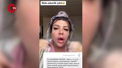 TikTok fenomeni Mükremin Gezgin askere çağrıldı: Ben bu saçla bu kirpikle ne diyeceğim?